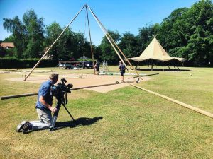 Events Under Canvas team