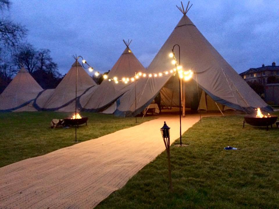 Christmas Tipi Hire C