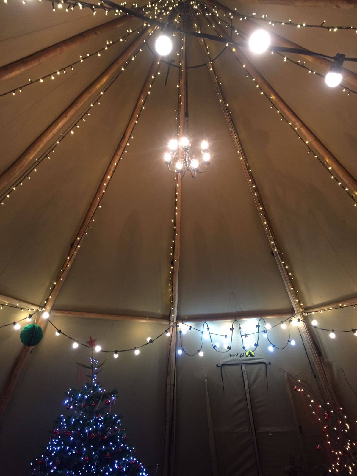 Christmas Tipi Hire D