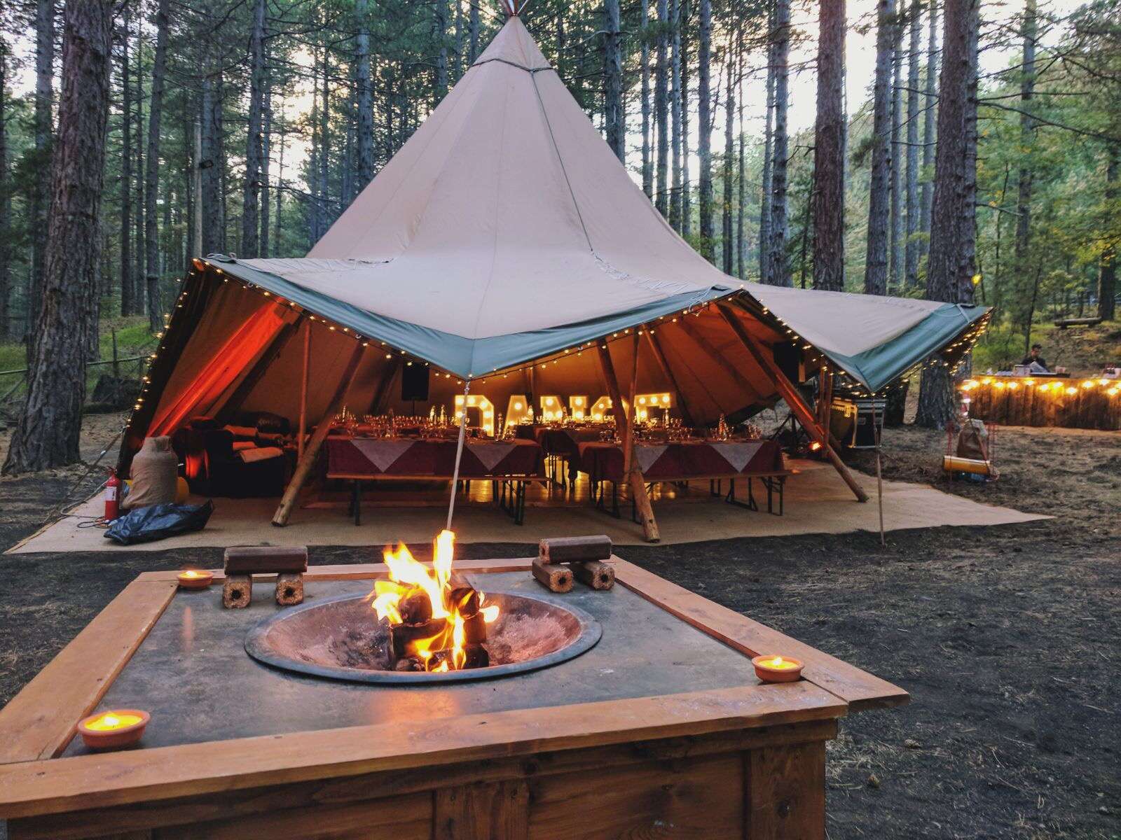 tipi wedding