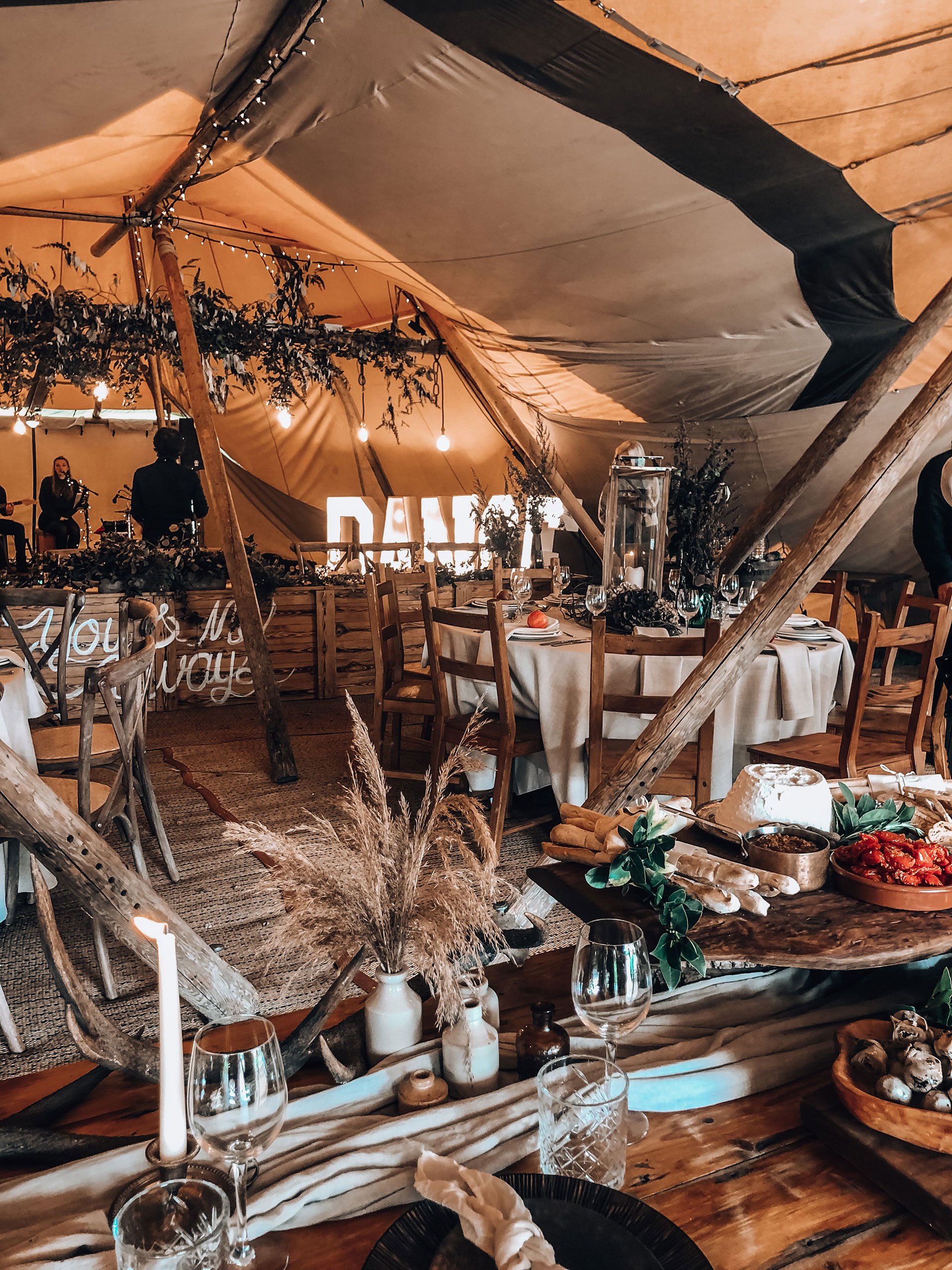 Luxury Sailcloth, Tipi & Stretch Marquee Hire | Weddings & Events