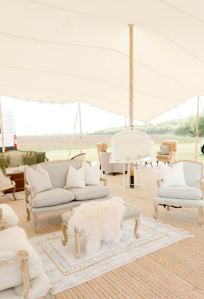 Create a wow-factor outdoor event with furniture