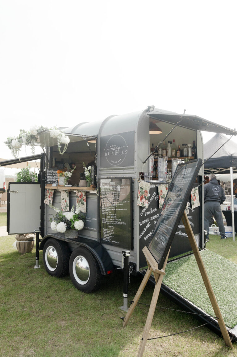 Horse box mobile drinks bar