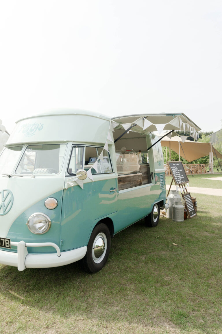 VW Ice Cream van at the 2025 Events Under Canvas Showcase