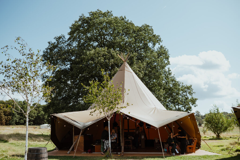 Wedding marquee