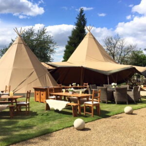 Tipi and Kung joined together for a party