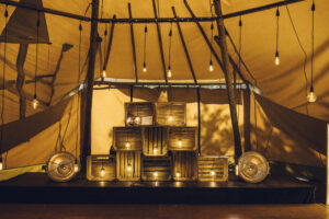 pretty lighting gin a tipi